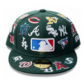 NBA New Era Flat Brim Cap Green