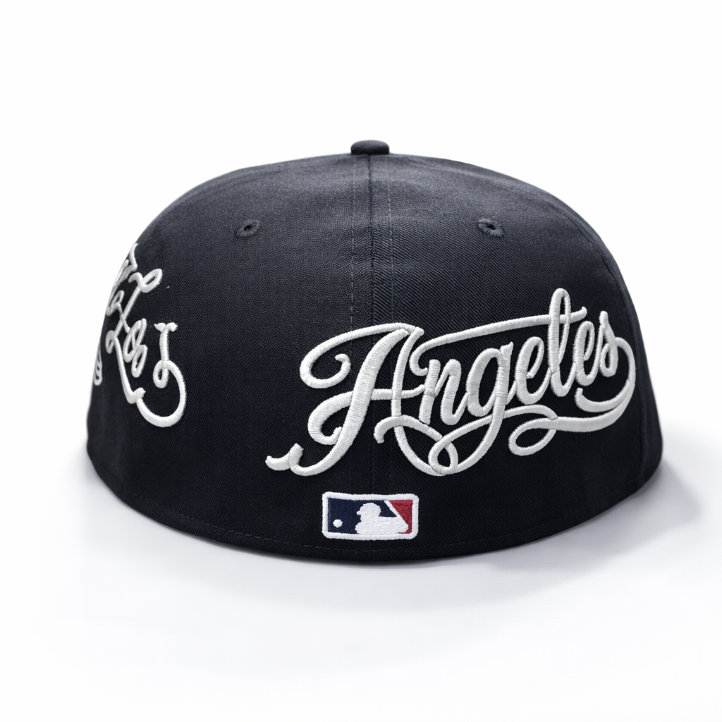 NBA New Era Flat Brim Cap Black