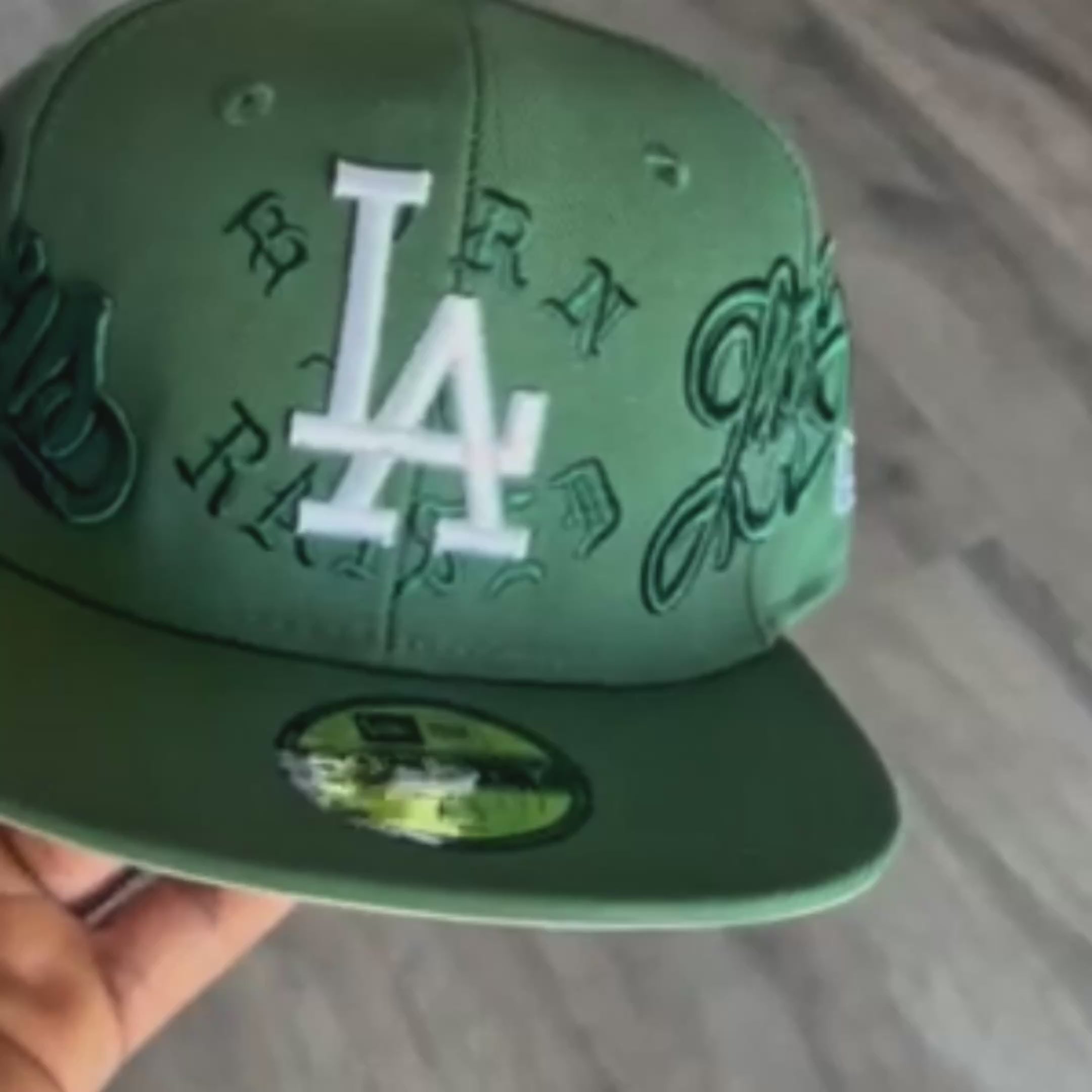 New Era Los Angeles Dodgers Fitted Baseball Cap